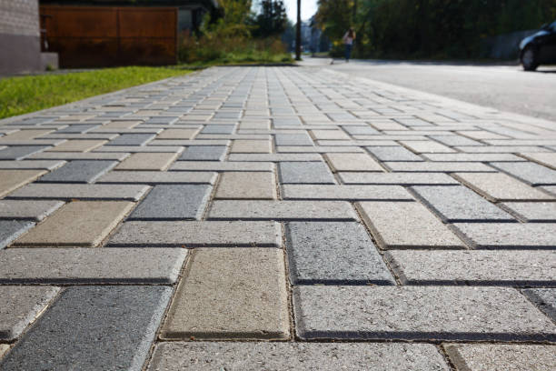 Permeable Paver Driveway in Russell, KS